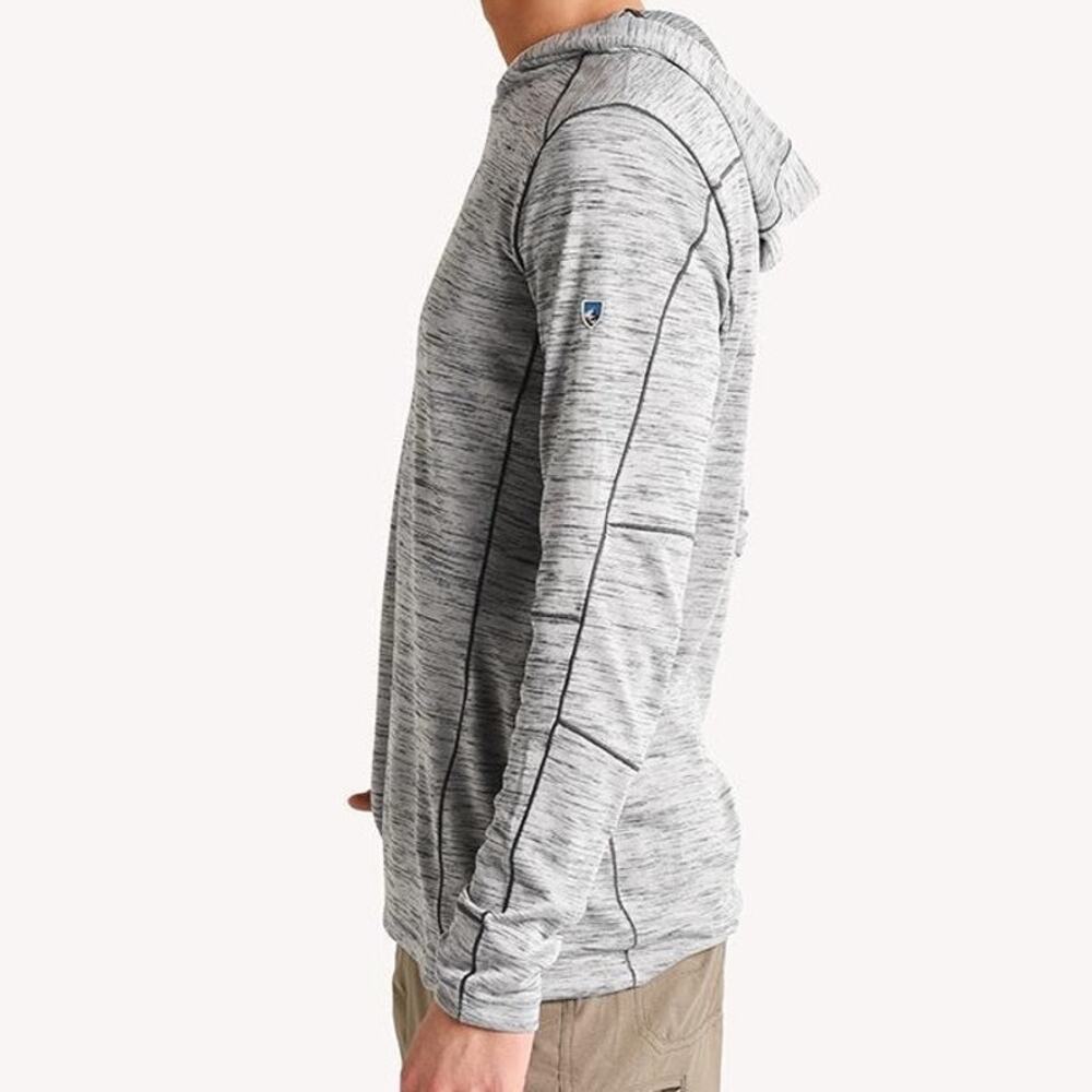Kuhl Born in the Mountains Men's Alloy Hoody Heather Gray Small - Picture 3 of 12